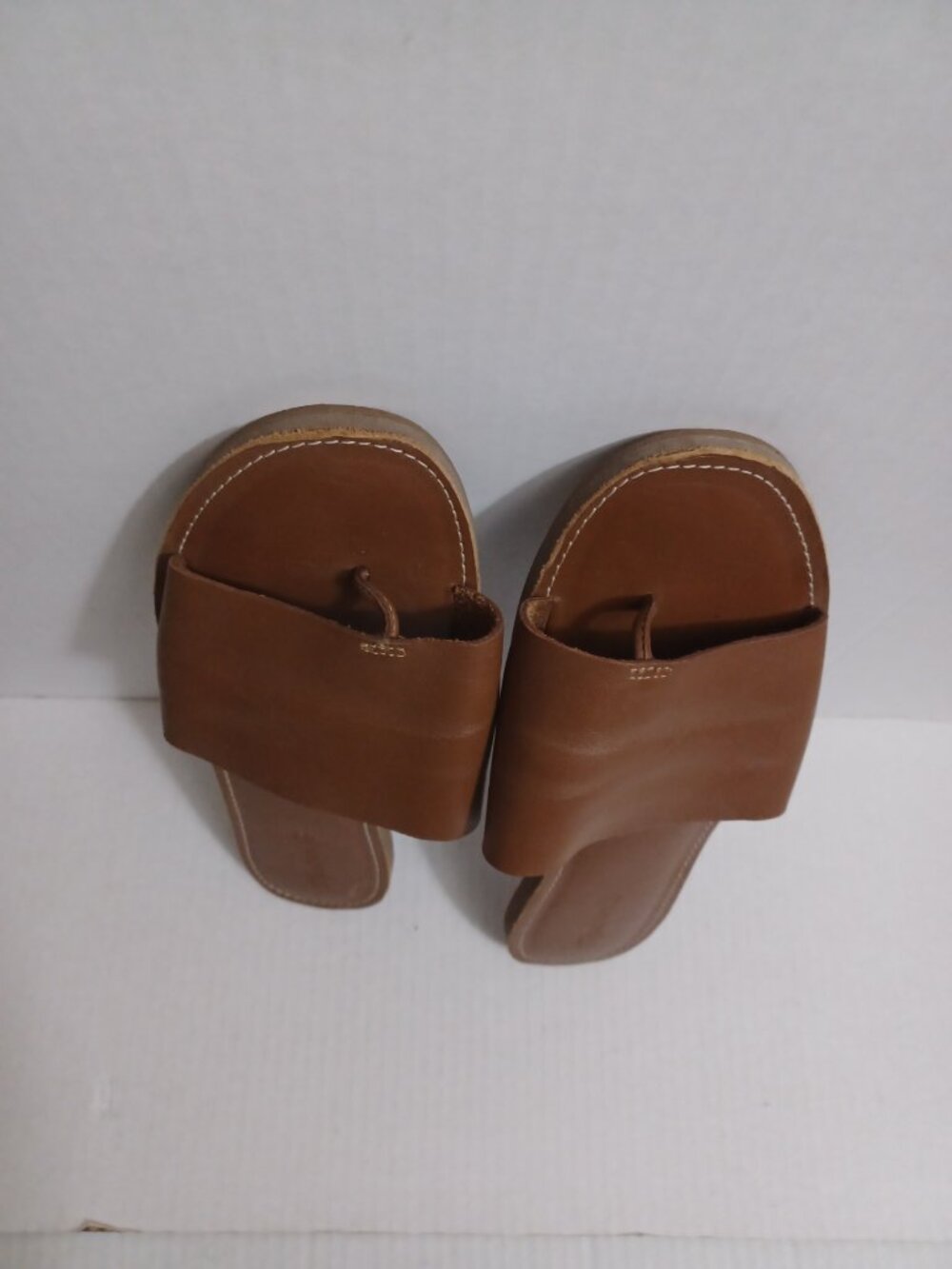 MADEWELL THE BOARDWALK POST SLIDE SANDALS BROWN SIZE 11 - Picture 12 of 16